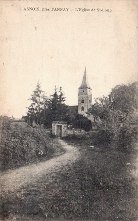 Asnois Eglise de Saint-Loup