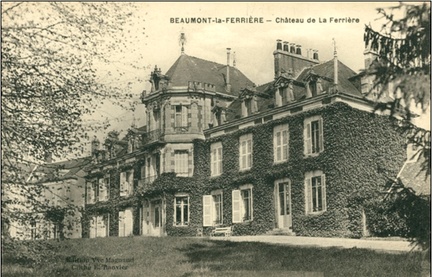 Beaumont la Ferrière Château de la Ferrière