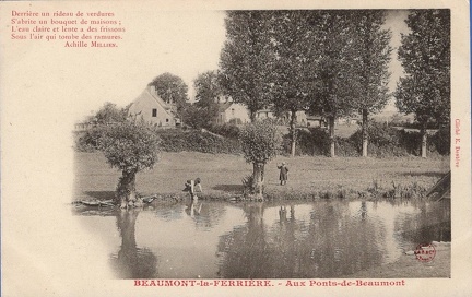 Beaumont la Ferrière Ponts de Beaumont