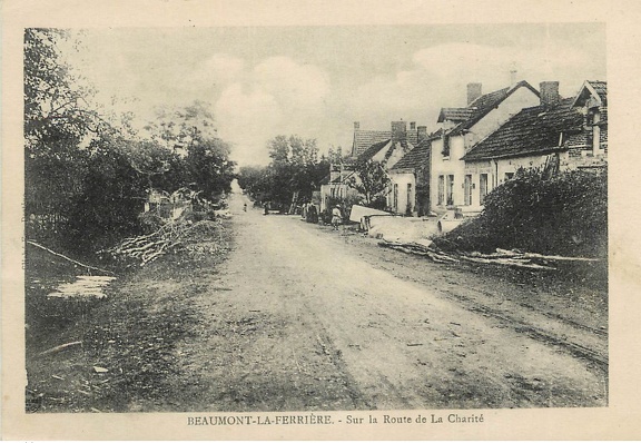 Beaumont la Ferrière Route de La Charité