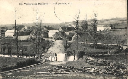 Beuvron Hameau de Villiers-sur-Beuvron vue générale