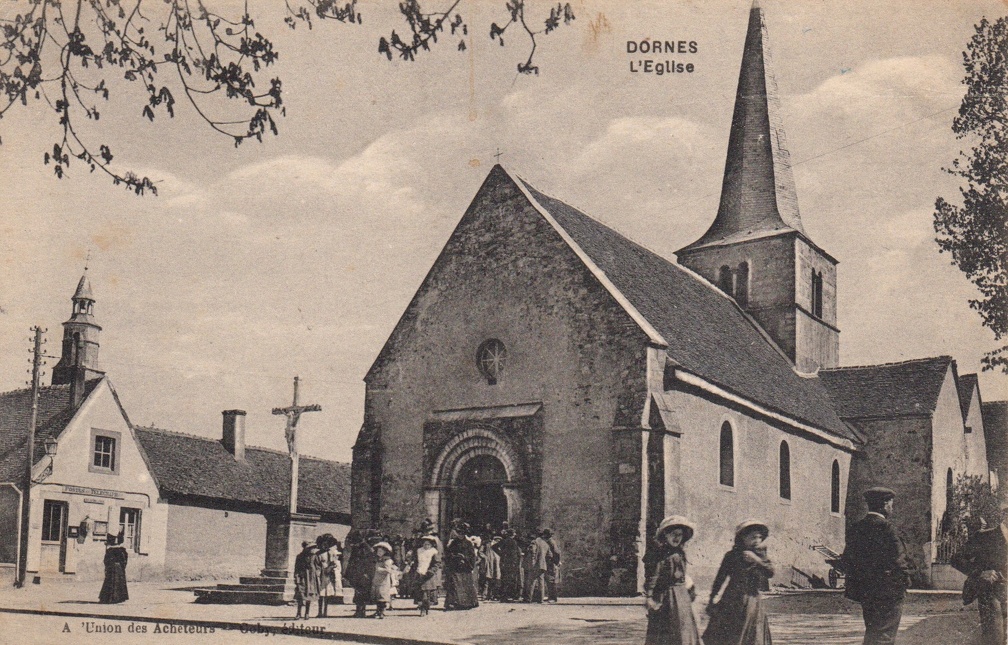 Dornes église