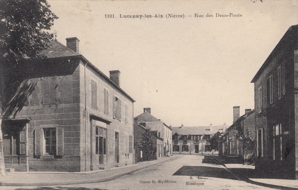 Lucenay les Aix rue des deux ponts