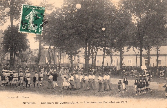 Nevers concours de gymnastique