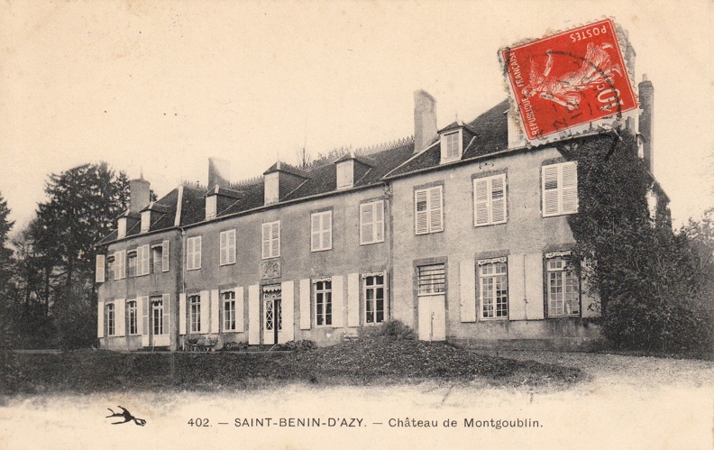 Saint Benin d'Azy chateau de Montgoublin.jpg