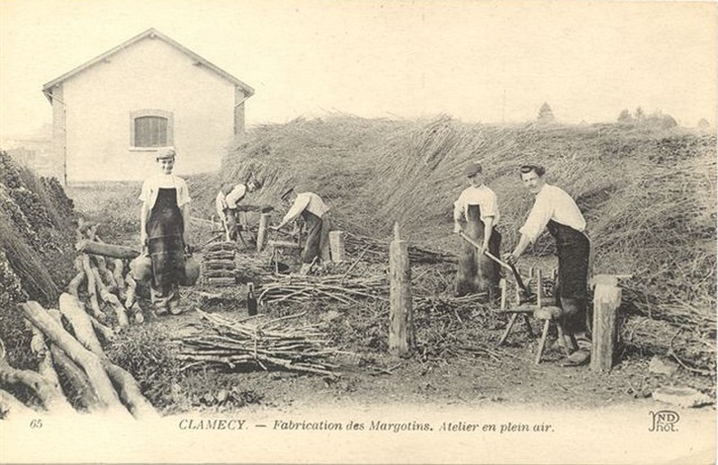 Clamecy fabrication des margotins