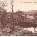 Billy sur Oisy Paysage près ruisseau