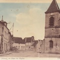 Billy sur Oisy Place de l'église2