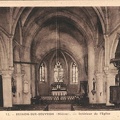 Brinon sur Beuvron Eglise intérieur