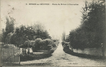 Brinon sur Beuvron Route de Brinon à Courcelles
