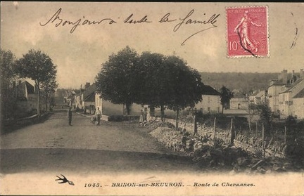 Brinon sur Beuvron Route de Chevannes1