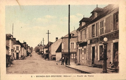 Brinon sur Beuvron Route de Varzy