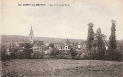 Brinon sur Beuvron Vue prise de la route