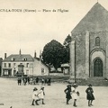 Cercy la Tour Place de l'église