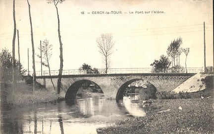 Cercy la Tour Pont sur l'Alène