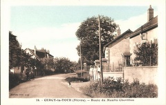 Cercy la Tour Route du moulin Chevillon