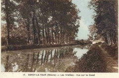 Cercy la Tour Vreilles vue sur le canal