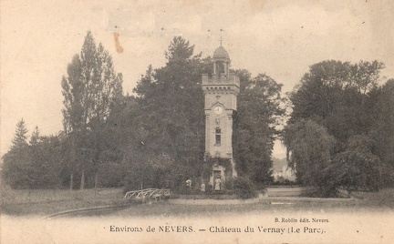Challuy Château du Vernay parc