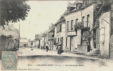 Champlemy Grande rue