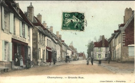 Champlemy Grande rue1