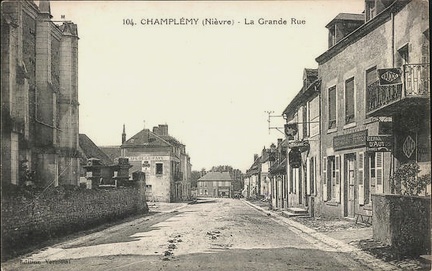 Champlemy Grande rue2