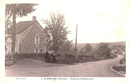 Champlemy Route de Châteauneuf1