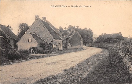 Champlemy Route de Nevers