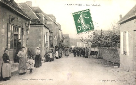 Champvert Rue principale1