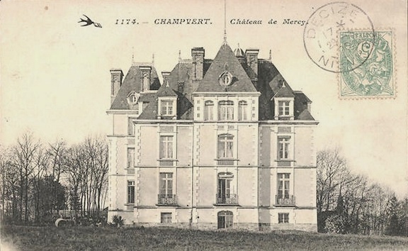 Champvert Château de Marcy