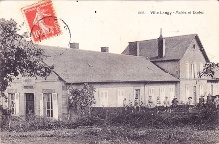 Ville Langy mairie et école