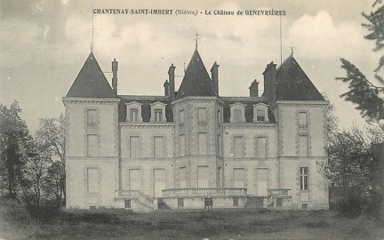 Chantenay Saint Imbert Château des Genevrières