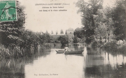 Chantenay Saint Imbert Château étang et vieux colombier