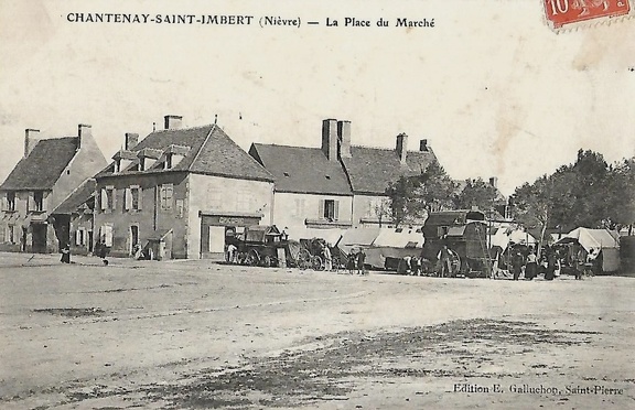 Chantenay Saint Imbert Place du marché