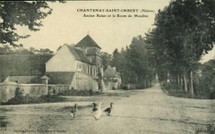 Chantenay Saint Imbert Ancien relais et route de Moulins
