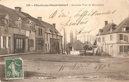 Chantenay Saint Imbert Ancienne place du marronnier