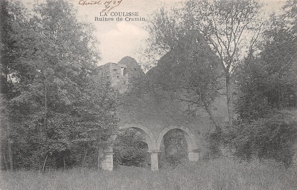 Chasnay Ruines de Cramin à La Coulisse