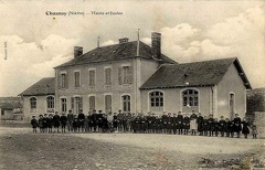 Chasnay Mairie et école