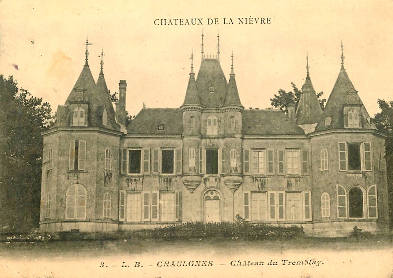 Chaulgnes Château du Tremblay