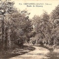 Chevannes Changy Route de Clamecy