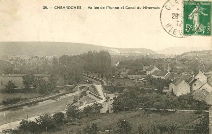 Chevroches Vallée de l'Yonne et canal du Nivernais