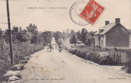 Cossaye Route de Lucenay