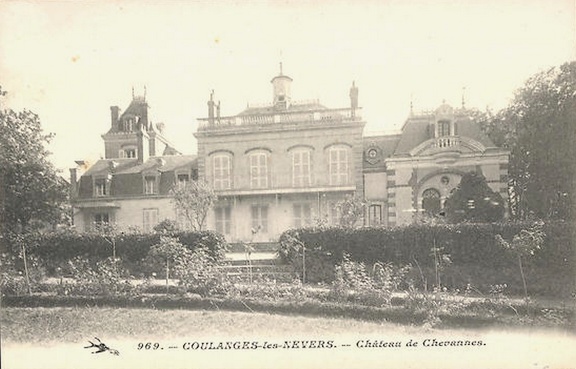 Coulanges les Nevers Château de Chevannes