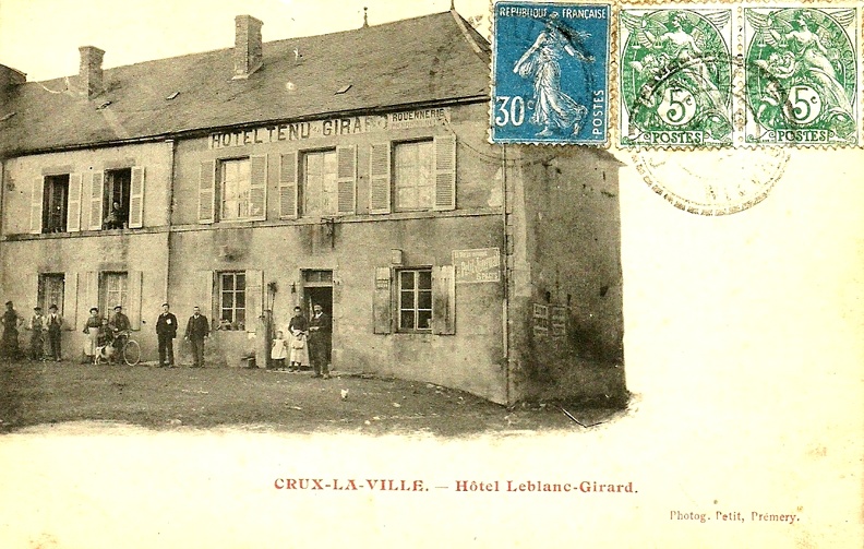 Crux la Ville Hôtel Leblanc-Girard