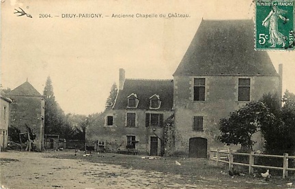 Druy Parigny Ancienne chapelle du château