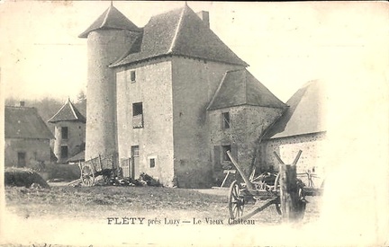 Fléty Vieux château