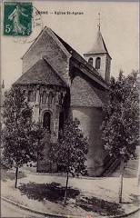 Cosne sur Loire église Saint Agnan