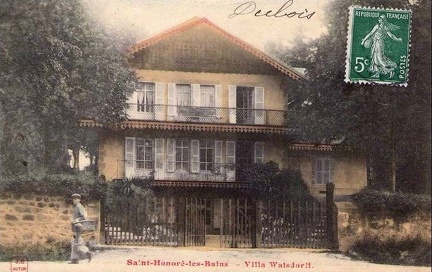 Saint Honoré les Bains villa Walsdorff
