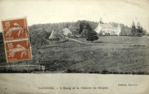 Gacogne chateau de Saugny 2