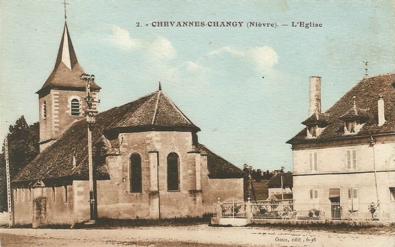 Chevannes Changy Eglise