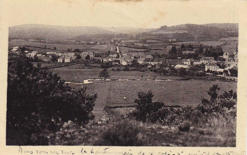 Alligny-en-Morvan vue generale sud